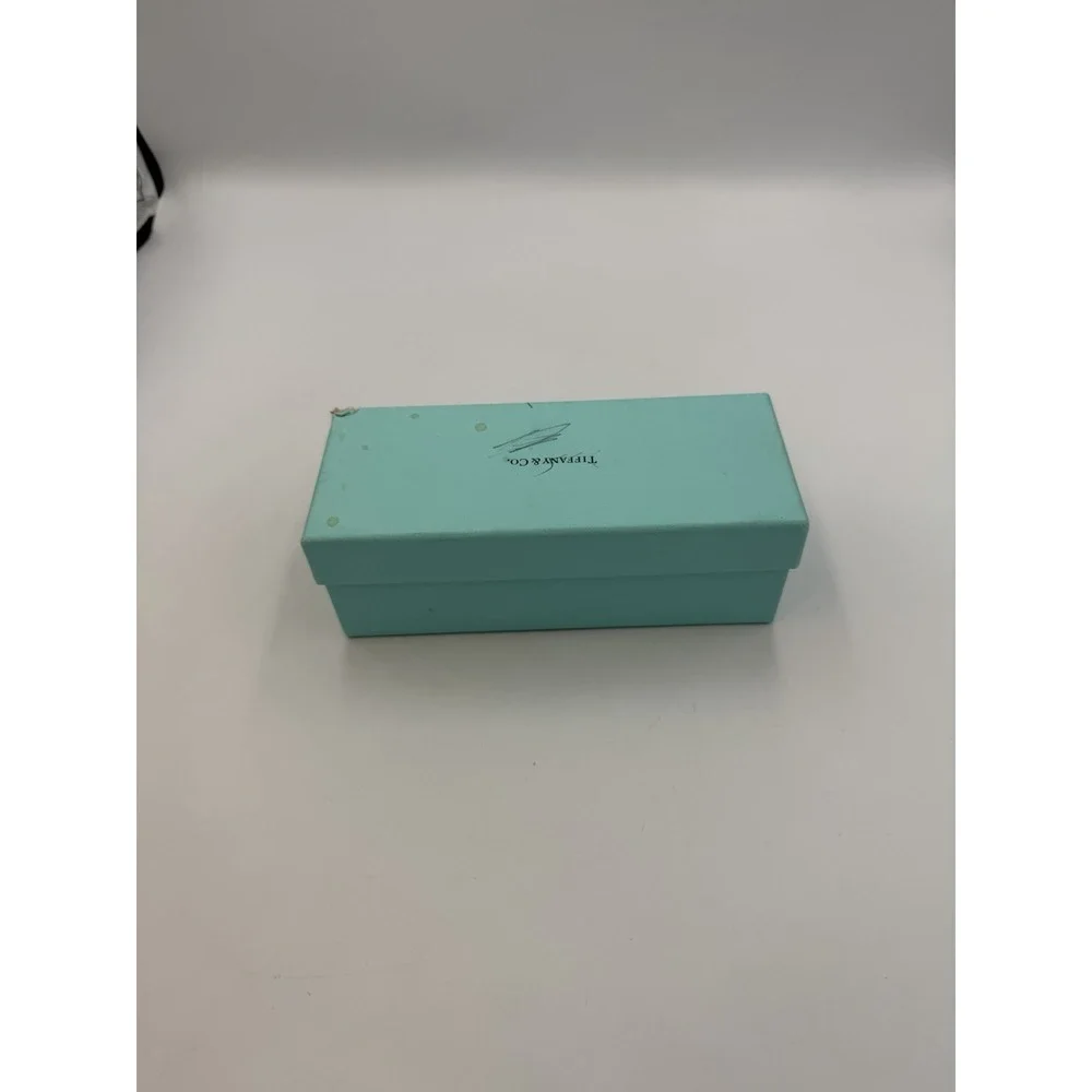 Tiffany & Co Blue Eyeglass Glasses Storage Box Case Empty Replacement READ